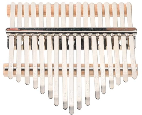 Artibetter Kit D'accessoires pour Piano à Pouces 17 Tons DIY, Ensemble Complet 17 Clés Bois de Support, Pièces de Kalimba à Assembler Soi-même pour Apprentissage et Spectacles, Accessoires