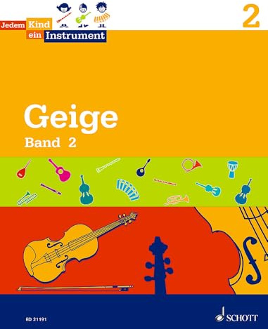 Jedem Kind ein Instrument: Band 2 - JeKi. Violine. Schülerheft.