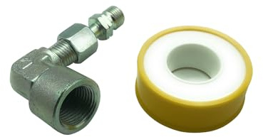 Herdanschluss-Adapter-Set, Variante:IG Winkel 1/2'' RH x AG 1/4 LH