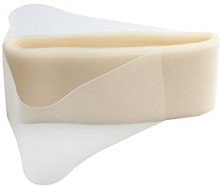 FutuHome Krinoline Pferd Haargeflecht DIY Handwerk Für Fascinators Hut Hut Trim - Elfenbein, 10cm