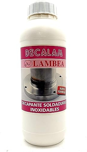 Grupo Lambea - Decalam - Decapante En Gel De Acción Rápida Para Limpieza y decapante De Soldaduras En Acero Inoxidable, Facilidad De Uso Y Eliminación - 1kg