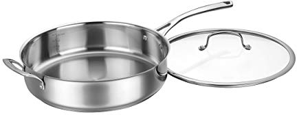 Cuisinart Forever Stainless Collection 9533-30H Sauteuse avec couvercle, Acier
