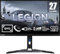 Lenovo Legion Y27h-30 - Monitor Gaming con EyeSafe, 27'' 2K QHD (IPS, 180Hz (OD), 0.5ms MPRT, HDMI,DP,USB-C, Cables DP y USB-C, FreeSync, Altavoces) Ajuste de inclinación/altura/giro/pivot -Negro