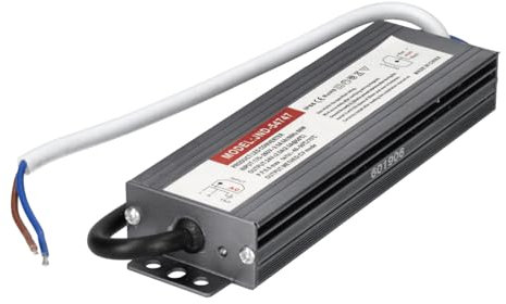 Jandei - Fuente de Alimentación Transformador 110/220V AC a 24V DC 60W 2,5A, Instalación en Interior/Exterior IP67 para Tira Led, Neón o Dispositivos de Bajo Voltaje