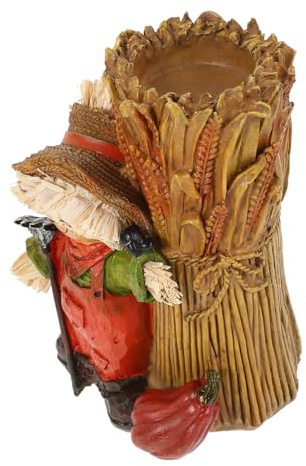OFFSCH Adornos De Espantapájaros para Interior Decoración De Otoño para Mesa De Comedor Muñeco De Espantapájaros Rústico para Fiestas De Acción De Gracias