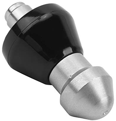 Naroote Herramienta de Limpieza de Alcantarillado Boquilla de Alta Presión, Boquilla de Alta Presión para Manguera Boquilla de Dragado 5000PSI 1/4 pulg. Destapador de Bajante para