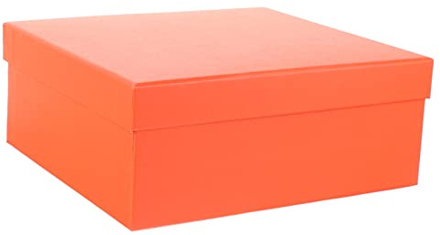 DECHOUS Geschenkkarton aus Papier Flacher Geschenkkarton Kleine Geschenkschachtel Quadratische Aufbewahrungsbox Geschenkverpackung für Zuhause und Büro