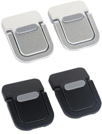 COACOM Support D'Ordinateur en 4 Pièces, Mini-Stand Auto-Adhésif, Support Portable, Accessoires pour Ordinateur Portable, Support De Clavier.