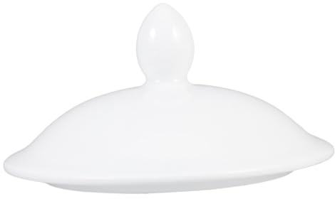 TOPPERFUN Keramik Teedeckel Universeller Ersatzdeckel Für Tassen Und Becher Auslaufsicher Hitzebeständig Mit Elegantem Design Für Zuhause Und Büro