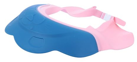 GALPADA S Shampoo Cap Bathing Protector Material Cartoon Design Water and Soap Shield for Eye and Ear Protection During Shower