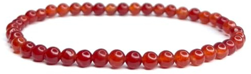 Armband av karneol natursten fina och ädla stenar armband dam smycken herr gåva dam födelsedagspresent dam och herr wellness, Taille unique, Sten, Unakit