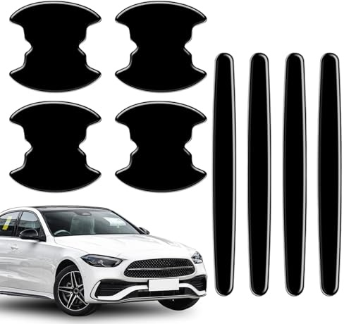 Tirador de puerta de coche, protección contra arañazos, resistente a la intemperie, protector exterior para el cuidado del coche, RV, viaje diario, dispositivo de protección para uso diario