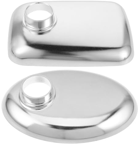 Amosfun Bandejas Redonda Accesorios Picadora de Piezas para 2 Carne Aluminio Rectangular Asas y Uso en Hogares Pequeños y Fiestas