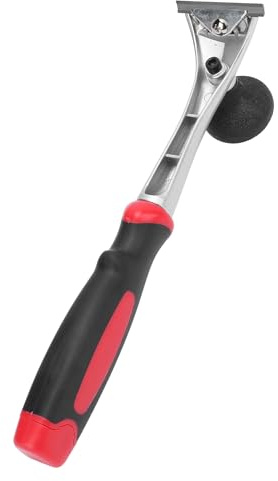 Raspador de pintura de carburo, raspador de hoja de carburo, mango ergonómico, removedor de pintura antideslizante para barniz, resina, esmalte seco, masilla, arañazos