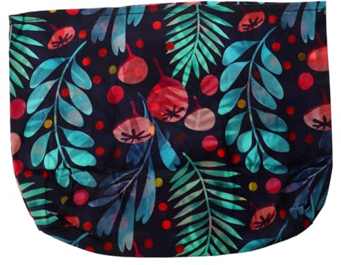 Homoyoyo Bolsa Reutilizable para Conservación de Alimentos Cera de Abejas, Tamaño 20x23 Cm, 100% Algodón, Color Oscuro, para Sellar Frutas y Snacks, Bolsa Ecológica y Segura Certificada
