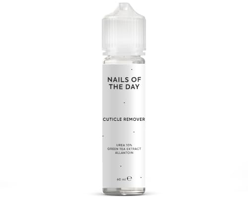 NAILSOFTHEDAY Cuticle Remover. Removedor de cutículas regenerador para manicura y pedicura (con urea), 60 ml