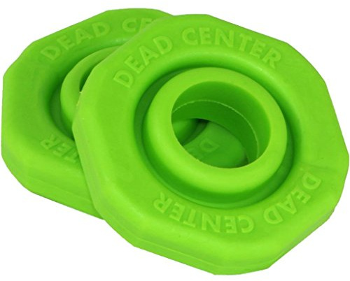 Dead Center Archery Products Dead Center Stabilizer Silencer 2 Pack (Green, 3/4)