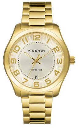 Viceroy Reloj Acero IP Dorado Brazalete Sr Va