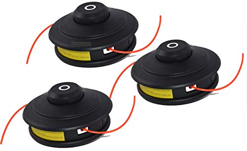 3 X Profi Doppelfadenkopf Tippautomatik Spule/Fadenspule kompatibel mit Fuxtec Motorsense
