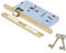 Aqbau® Türschloss Zimmertürschloss 72 / 50mm DIN Links Zimmertürschlösser mit schlüssel, Zimmertür Einsteckschloss Zimmertür Schloss Bunbartschlüssel Schloss zimmertürschlösser