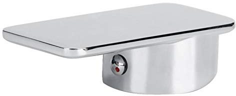 Caiqinlen Mango de ducha de repuesto, mango universal para grifo de ducha, aleación de zinc, acabado cromado, estilo moderno, forma redonda, uso en interiores, 1 unidad