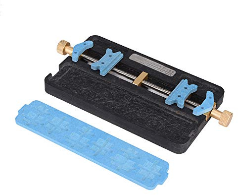 Leiterplattenhalter, IC-Chip-Löt-Leiterplatten-Befestigungshalter, Klemmwerkzeug, Hält 2 Leiterplatten, Effizientes Arbeiten, Hobby, Werkstatt, Lötstationen