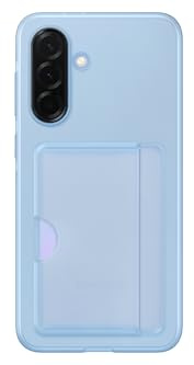 Samsung Card Slot Case per Galaxy A36, Blue | Custodia con Slot Posteriore per Tessera, Design sottile