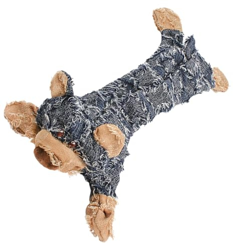 Hundespielzeug aus Plüsch, 36 x 15 cm, interaktives Quietschtier, Kauspielzeug, weiches Welpenspielzeug, für alle Rassen, kleine, mittelgroße und große Hunde, Zuhause, Garten, Hof, Schlafzimmer, Käfig
