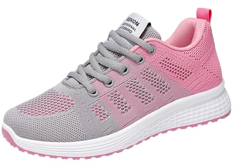 Baskets Femme Orthopédique De Marche Confort Souple Chaussures Confortable Antidérapantes Voûte Légères Chaussure De Course Sneaker Mode Sport Tennis Gym Fitness Jogging Sneakers