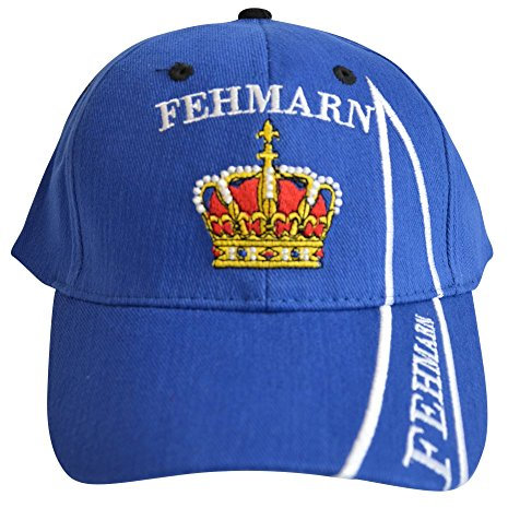 Flaggenfritze Kappe Motiv Deutschland Stadt Insel Fehmarn Fahne, Fan - Cap mit Fahne