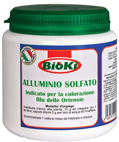 Antika Officina Botanika Rinverdente per Ortensie e Azzurrante a Lungo Effetto, Barattolo da 500 g, Bianco
