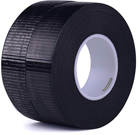 LLPT Selbstverschweißendes Isolierband Dichtungsband 2,54cm x 10m Selbstklebendes Wickelband Beschädigungsfrei Kein Klebstoff Wetterfest für Schlauch Notfallreparatur Kabelisolierung (SFB36)