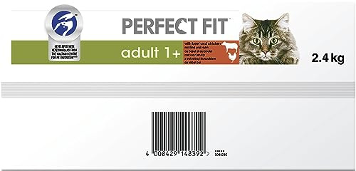 PERFECT FIT Katze Beutel Natural Vitality Adult 1+ mit Rind und Huhn2.4kg