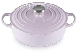 Le Creuset - Sartén redonda (hierro fundido esmaltado, 3,5 l, chalote