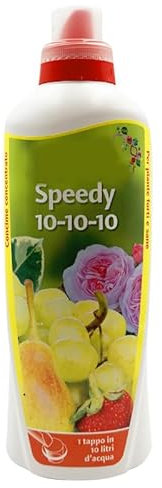 Virsus Concime Biologico Liquido Speedy ISPE1, Flacone da 1 Litro, Tappo Dosatore, Fertilizzante concentrato per agricoltura Biologica, corretto nutrimento per tutte le piante coltivate