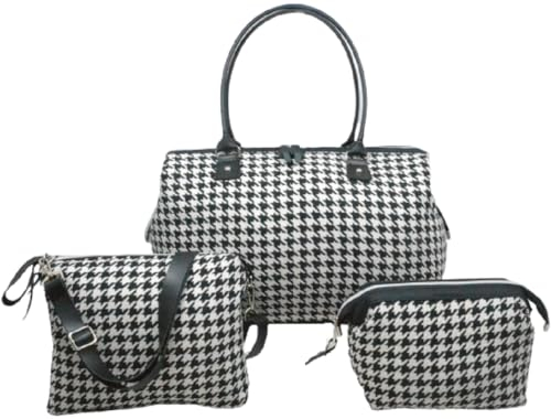 Baby Bag 3 Set Exklusiv Kliniktasche Geburt,Große Baby Diaper Bag Tasche,Sporttasche Damen,Reisetasche Baby,Mommy,Damen, Wickeltasche, Verstellbare (Crowbar Pattern)