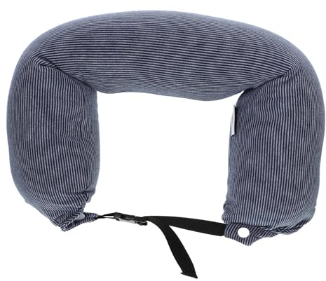 KICHOUSE U-förmiges Nackenkissen Reisekissen Aus Memory Foam Ergonomisches Nackenkissen Für Flugzeug Auto Büro Für Entspanntes Nickerchen Und Komfort