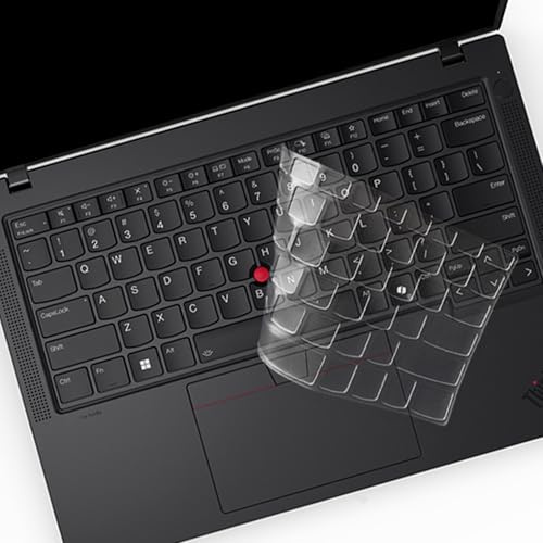 Tastaturabdeckung für Lenovo ThinkPad X1 Carbon Gen 13/Gen 12, ThinkPad T14 T14s Gen 5, ThinkPad P14s Gen 5 & ThinkPad L14 Gen 5 Series Laptop, ultradünner Tastatur-Schutz – TPU
