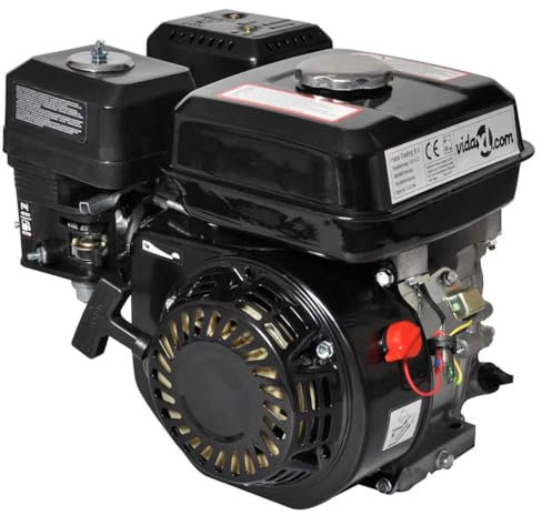 Xichuzi Motore a Benzina Nero 6,5 HP 4,8 kW,Articoli di ferramenta,Forniture elettriche,Generatori -141246