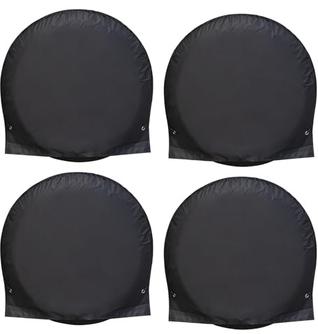 Lerpwige Sac de pneu robuste - Construction résistante aux intempéries - Pour pneus de voiture - 65 cm - Pour remorque et