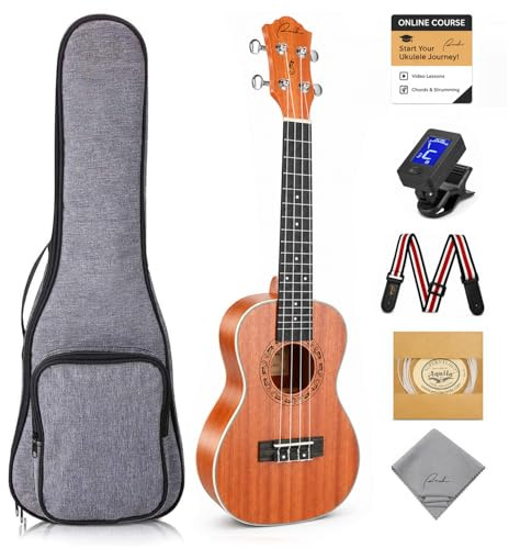 Tenor Ukulele Ranch 26 Zoll 5 in 1 Uke Bundle mit 12 Online-Lektionen