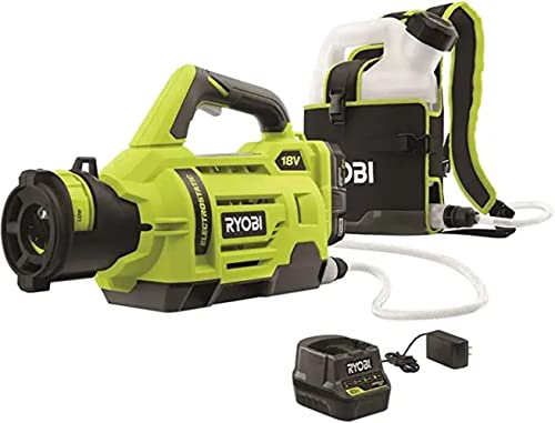 RYOBI ONE+ 18 V de iones de litio electrónicas Sprayer con batería de 2,0 Ah y cargador incluido