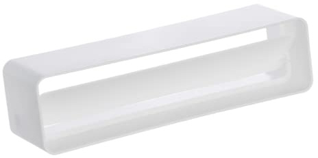 220x55mm Raccord/Connecteur avec Clapet Anti-Retour pour Tuyau Rectangulaire - PVC