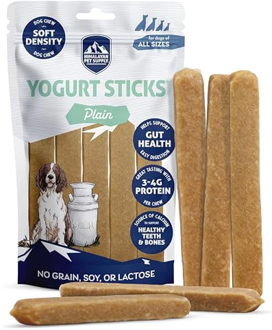 Himalayan Dog Chew Yogurt Sticks, Probiotic Dog Treats, Original, 5 Treats