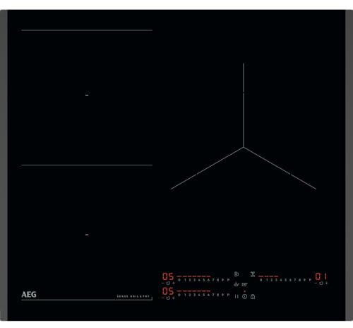 AEG Placa de inducción TI63IQ30FB de 3 zonas y 60 cm