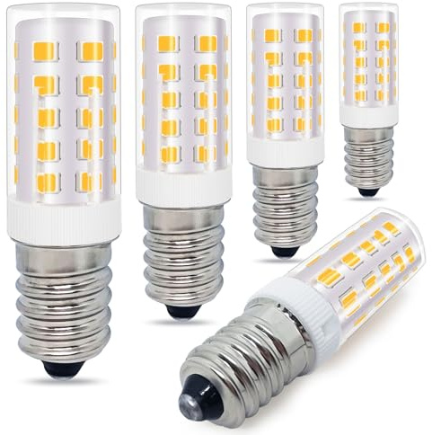 Tupolife G4 110V - 130V LED Light Bulb Dimmable Warm White 3W, 5-Pack