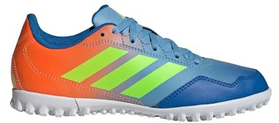 adidas Unisex Kinder Youngstar Rise K Blue 5 Hockey-Schuhe, Bright Royal Lucid Lemon Team Hellblau
