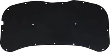 WUYDKEL Accessoires Auto Compatible avec VW pour Polo Vivo 9N MK4 2002 2003 2004 2005 2006 2007 2008 2009 Housse D'isolation Phonique pour Capot De Moteur De Voiture Tapis en Coton Thermique(Type 1)