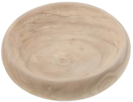 COLLBATH Ciotola Legno Per Insalata e Frutta Design Vintage Elegante Ciotola Multifunzione Compatta Per Cucina e Decorazione Facile Da Impugnare Adatta Snack e Organizza Oggetti