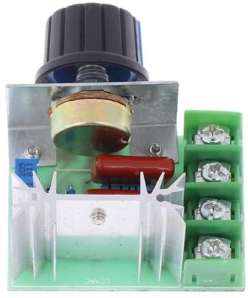 Régulateur de vitesse de moteur SCR AC 220 V 2000 W, régulateur de tension, variateur de thermostat, régulateur de vitesse de moteur électronique, variateur 220 V
